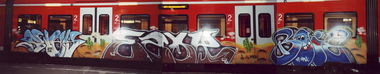 Graffiti Train - Photo by ZweR