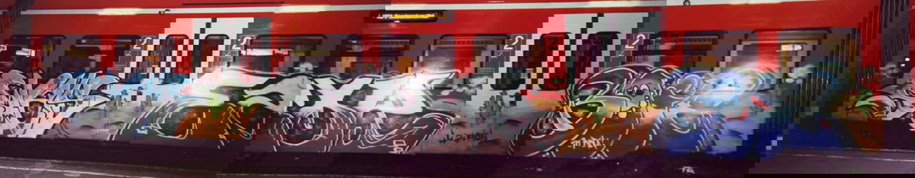 Graffiti Train - Photo by ZweR