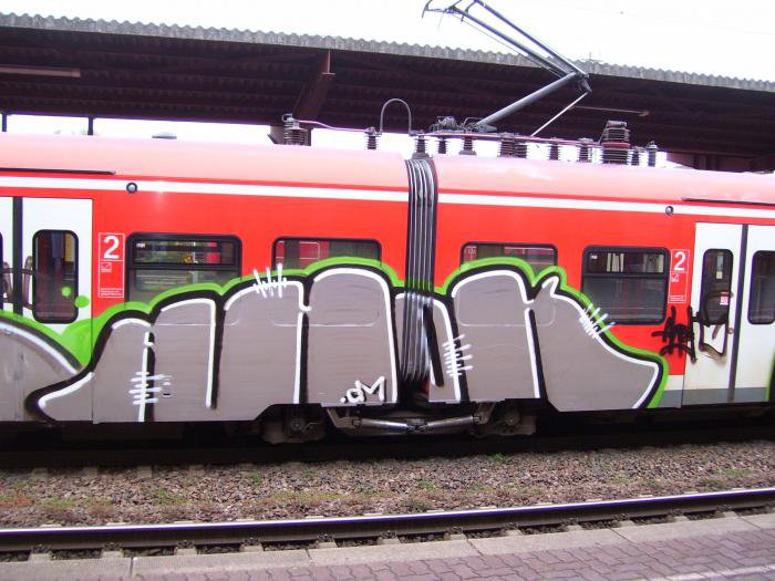 Graffiti Train - Photo by ZweR