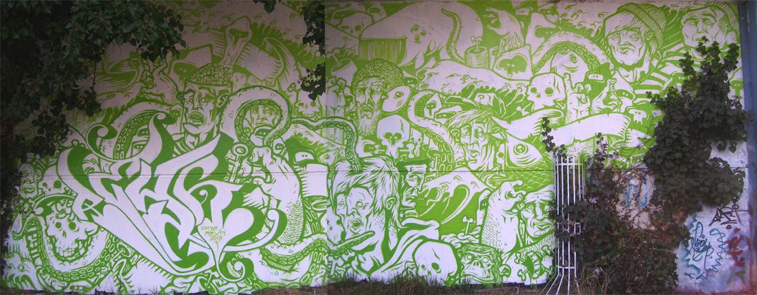 Graffiti Wall - Photo by ZweR