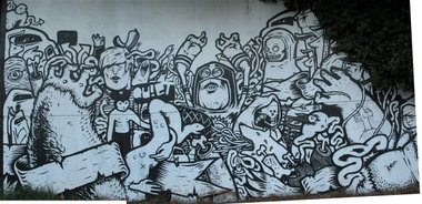 Graffiti Wall - Photo by ZweR