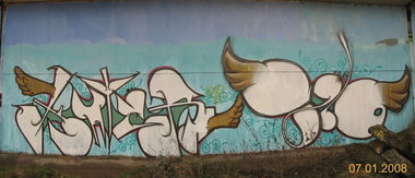 Graffiti Wall - Photo by ZweR