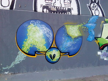 Graffiti Wall - Photo by ZweR