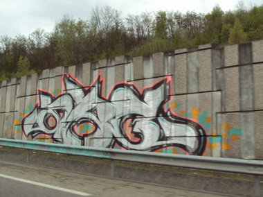 Graffiti Bombing - Photo by ZweR