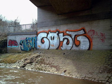 Graffiti Bombing - Photo by ZweR