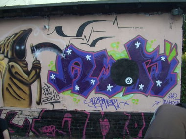 Graffiti Wall - Photo by ZweR