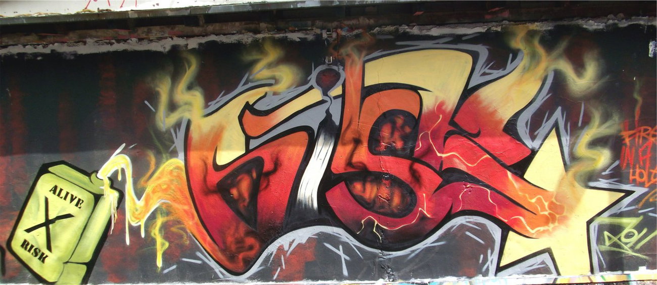 Graffiti Wall - Photo by ZweR