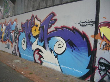 Graffiti Wall - Photo by ZweR - MACH, ONE