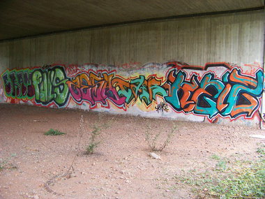 Graffiti Wall - Photo by ZweR