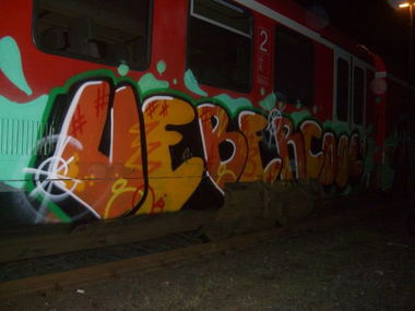 Graffiti Train - Photo by ZweR - Übercool