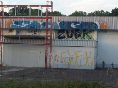 Graffiti Wall - Photo by ZweR - Mein, Svek (2014)