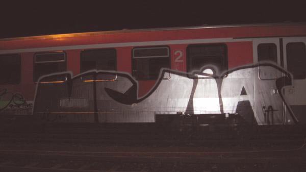 Graffiti Train - Photo by ZweR