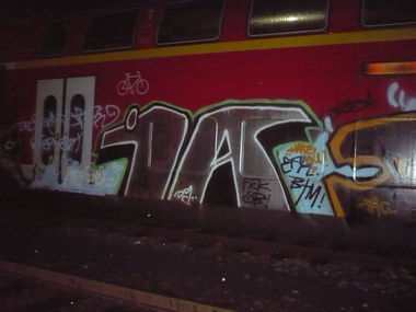 Graffiti Train - Photo by ZweR
