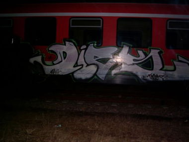 Graffiti Train - Photo by ZweR