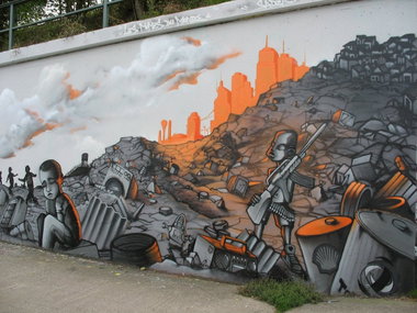 Graffiti Wall - Photo by ZweR