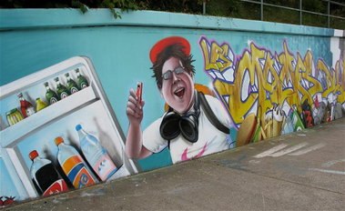 Graffiti Wall - Photo by ZweR