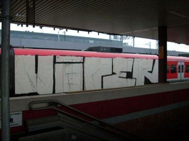 Graffiti Train - Photo by ZweR