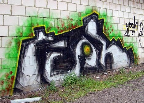 Graffiti Bombing - Photo by ZweR