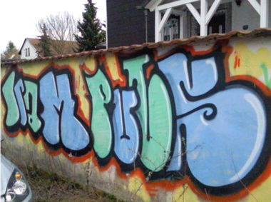 Graffiti Bombing - Photo by ZweR