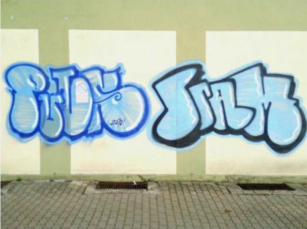 Graffiti Bombing - Photo by ZweR