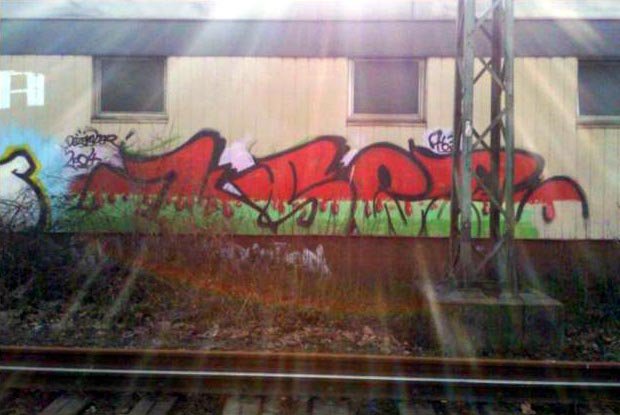 Graffiti Bombing - Photo by ZweR