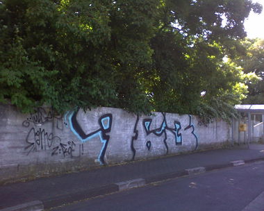 Graffiti Bombing - Photo by ZweR
