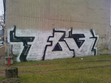Graffiti Bombing - Photo by ZweR