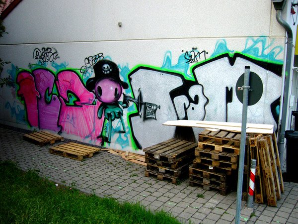 Graffiti Bombing - Photo by ZweR