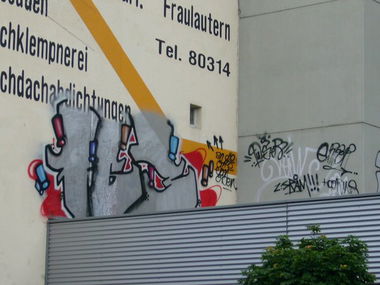 Graffiti Bombing - Photo by ZweR