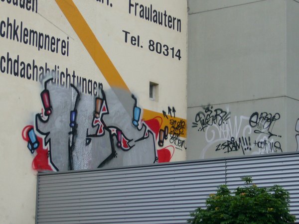 Graffiti Bombing - Photo by ZweR