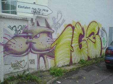 Graffiti Bombing - Photo by ZweR