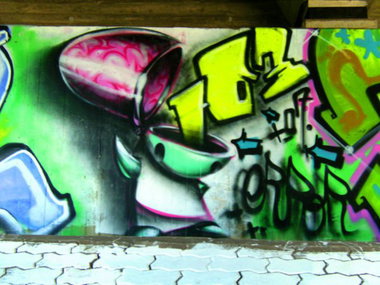 Graffiti Wall - Photo by ZweR