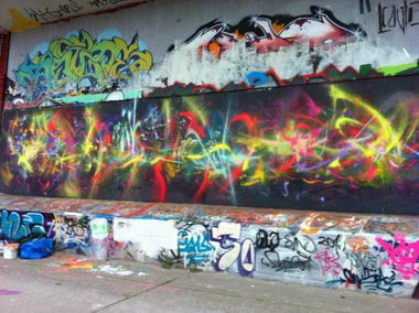 Graffiti Wall - Photo by ZweR