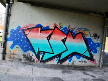 Graffiti Wall - Photo by ZweR