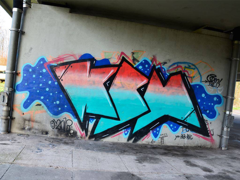 Graffiti Wall - Photo by ZweR