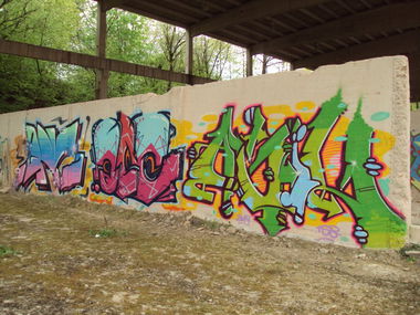 Graffiti Wall - Photo by ZweR