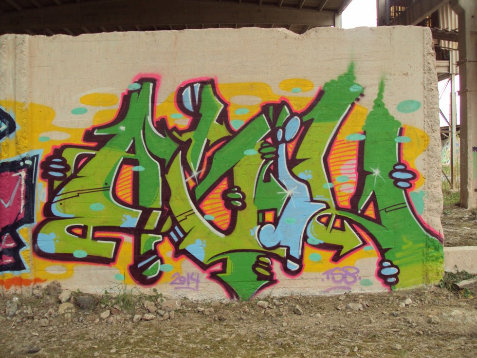 Graffiti Wall - Photo by ZweR