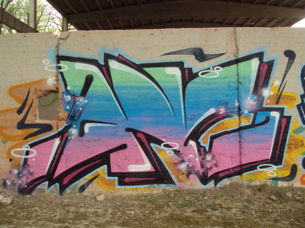 Graffiti Wall - Photo by ZweR