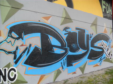 Graffiti Wall - Photo by ZweR