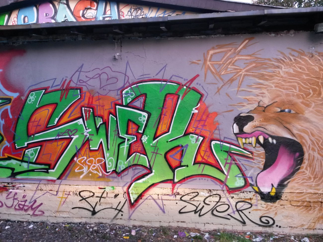 Graffiti Wall - Photo by ZweR