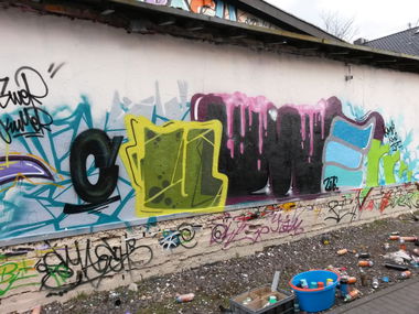 Graffiti Wall - Photo by ZweR