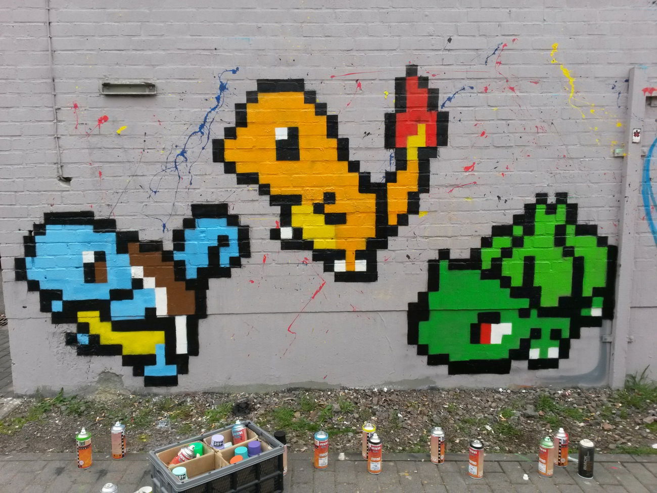 Graffiti Wall - Photo by ZweR - pokemon (2016)