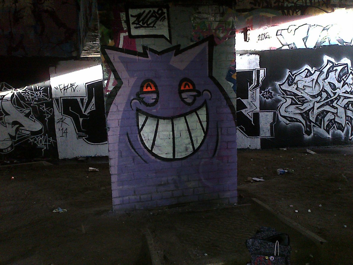 Graffiti Wall in Halifax - Photo by Zwei (2014)