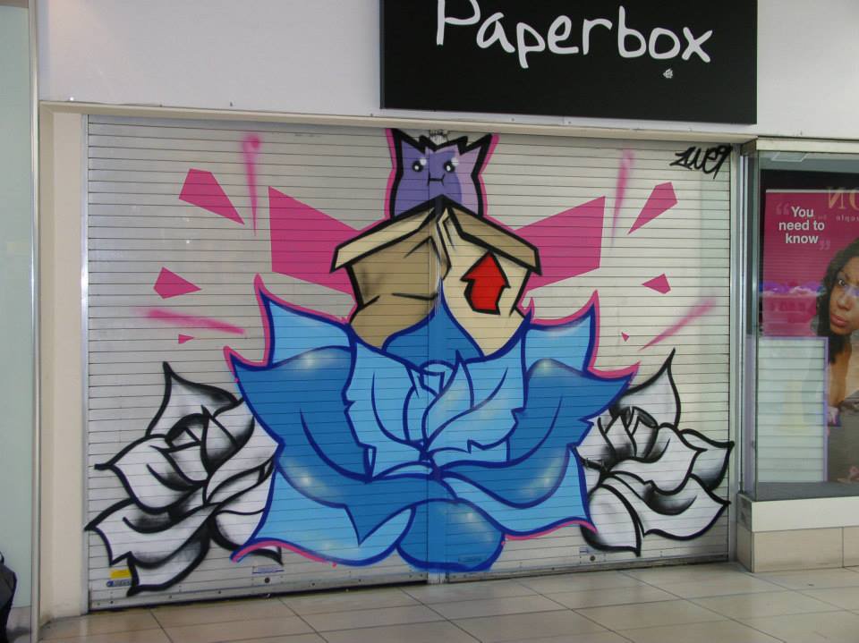 Graffiti Wall - Photo by Zwei - zwei, graffiti, spraypaint (2013)