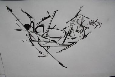 Graffiti Sketch - Photo by Zwerg - zwergstyle