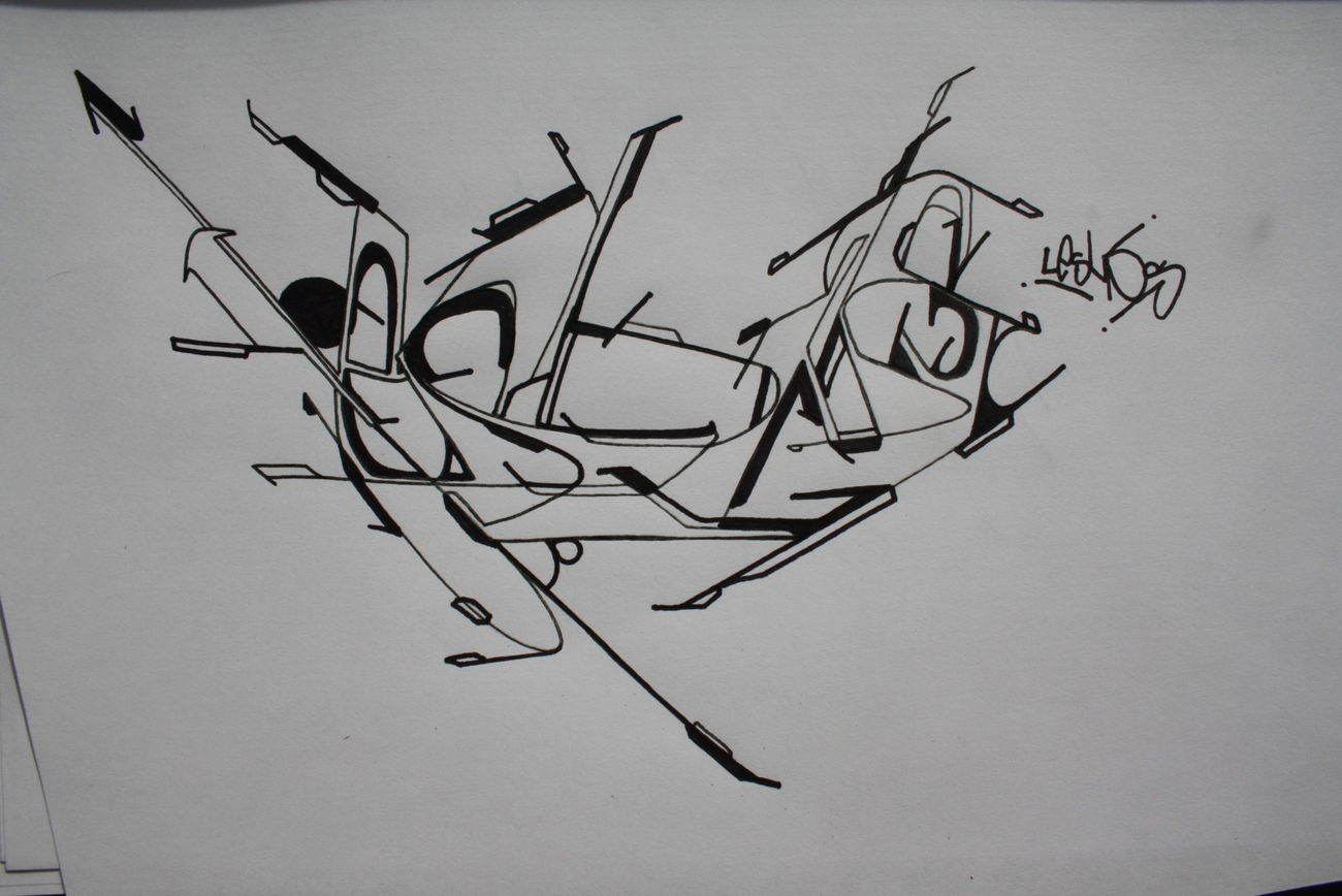 Graffiti Sketch - Photo by Zwerg - zwergstyle