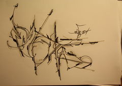 Graffiti Sketch - Photo by Zwerg