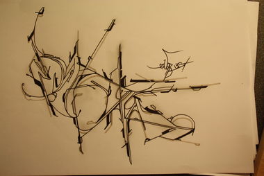 Graffiti Sketch - Photo by Zwerg