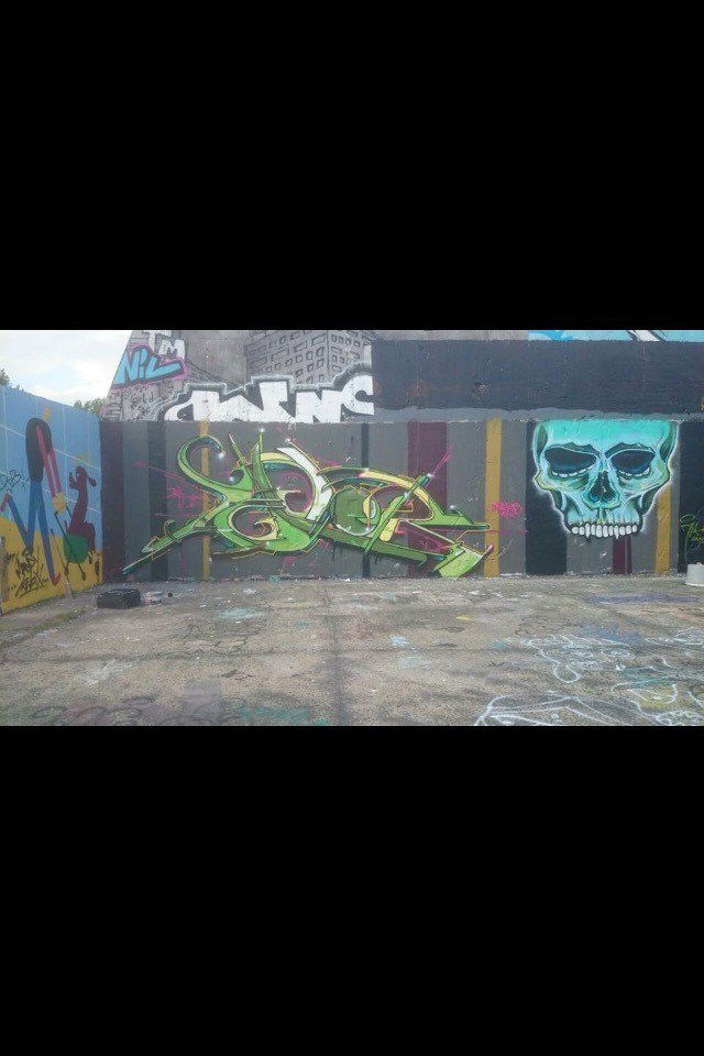 Graffiti Wall - Photo by Zwerg