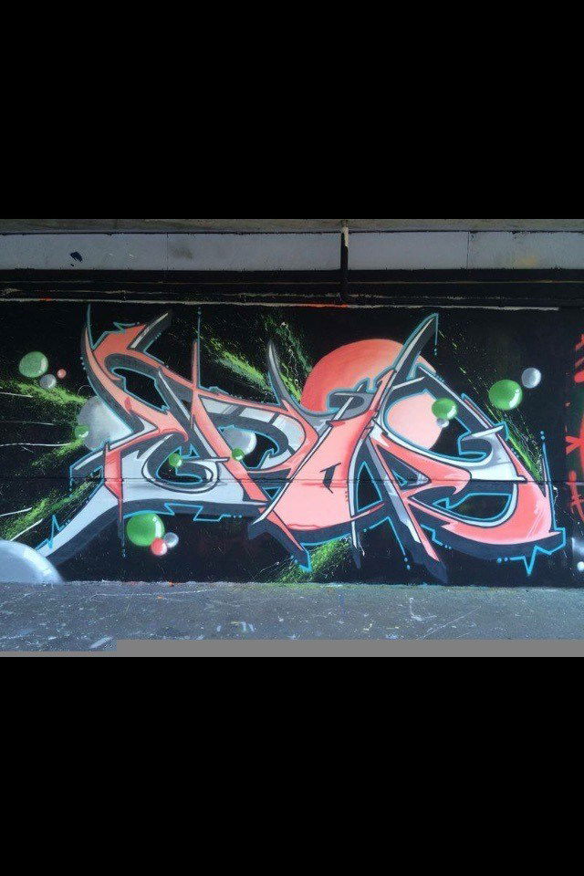 Graffiti Wall - Photo by Zwerg